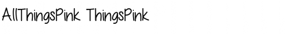 Download AllThingsPink Font