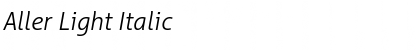 Download Aller Light Font