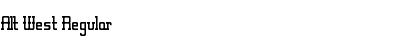 Download Alt West Font Download Alt West Font