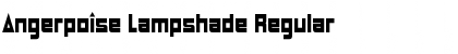 Download Angerpoise Lampshade Font