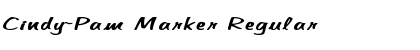 Download Cindy-Pam Marker Font