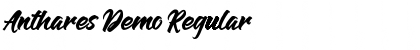 Download Anthares Demo Font