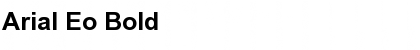Download Arial Eo Font