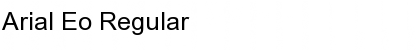 Download Arial Eo Font