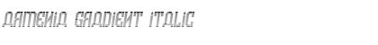 Download Armenia Gradient Font
