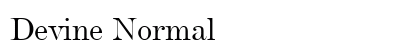 Devine Normal preview