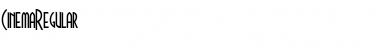 Download CinemaRegular Font