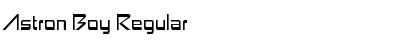 Download Astron Boy Font