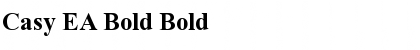 Download Casy EA Bold Bold Font