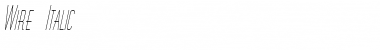 Download Wire Font