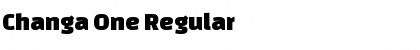 Download Changa One Font