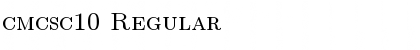 Download cmcsc10 Font