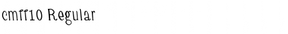 Download cmff10 Font