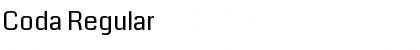 Download Coda Font