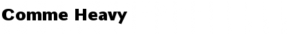Download Comme Font