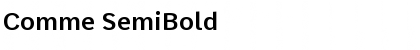 Download Comme Font