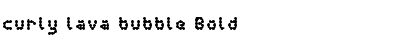 Download curly lava bubble Font