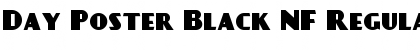 Download Day Poster Black NF Font