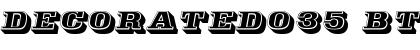 Download Decorated035 BT Eo Font Download Decorated035 BT Eo Font