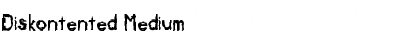 Download Diskontented Font