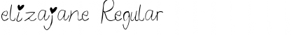 Download elizajane Font
