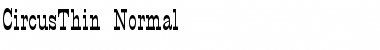 Download CircusThin Font