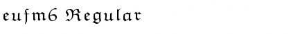 Download eufm6 Font