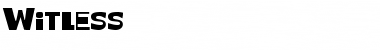 Download Witless Font