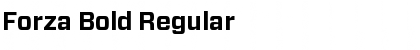 Download Forza Bold Font
