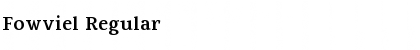 Download Fowviel Font