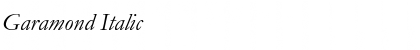 Download Garamond Font