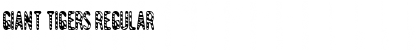 Download Giant Tigers Font