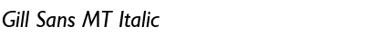 Download Gill Sans MT Font