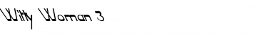 Download Witty Woman 3 Font