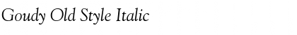 Download Goudy Old Style Font