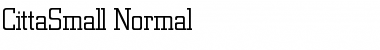 Download CittaSmall Font