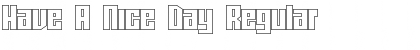 Download Have A Nice Day Font Download Have A Nice Day Font
