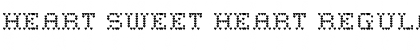 Download Heart Sweet Heart Font