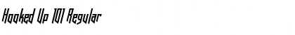 Download Hooked Up 101 Font