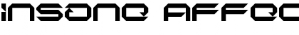 Download Insane Affection LDR Font Download Insane Affection LDR Font