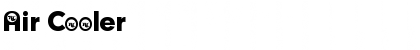 Download Air Cooler Font Download Air Cooler Font