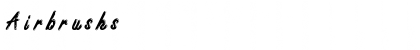 Download Airbrushs Font Download Airbrushs Font