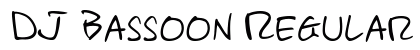 DJ Bassoon Regular preview