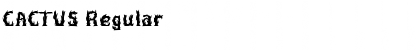 Download CACTUS Font