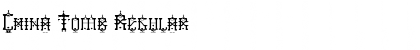 Download China Tomb Regular Font