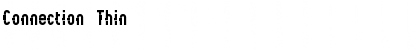 Download Connection Font