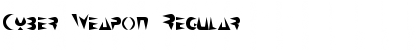 Download Cyber Weapon Font