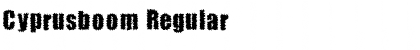 Download Cyprusboom Font