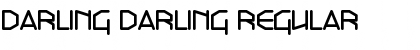 Download Darling Darling Regular Font