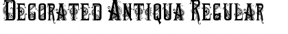 Download Decorated Antiqua Font Download Decorated Antiqua Font